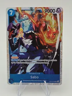 Sabo SR OP15-046 ENGLISH ONE PIECE Card Adventure on KAMI’s Island - OP15 - Image 1