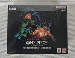 One Piece English Wings of the Captain OP-06 Booster Box Sealed w/acrylic - Image 2