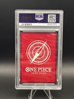 2025 One Piece ST22 English Ace & Newgate #001 Black & White Alt Art PSA 10 - Image 2