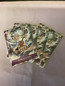 NM Monkey .D. Luffy - P-041 - Gear 5 - Promo - One Piece Card Game x4 - Image 1