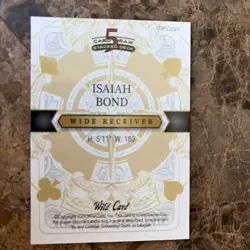 2024 Wild Card 5 Draw Stacked Deck Isaiah Bond RC Rookie Browns #d 1/1 - Image 2