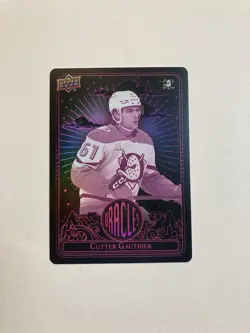 2024-25 Upper Deck Extended Cutter Gauthier ORACLES SP Anaheim Ducks #O-48 - Image 1