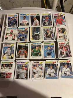 1000 card Lot 2026 Topps Heritage Base Vets + RCs - SPs - SET BUILDER - Image 1