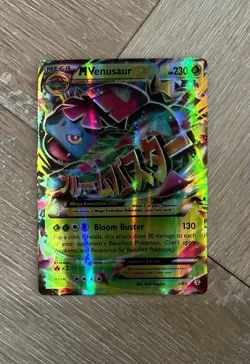 Pokemon TCG Mega-Venusaur EX Holo Rare Card 2/83 Venusaur - Image 1