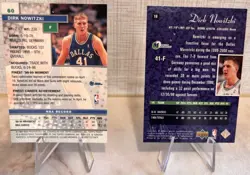 Dirk Nowitzki NBA Card Lot (2) Dallas Mavericks 1999 Topps Finest SP Authentic - Image 4