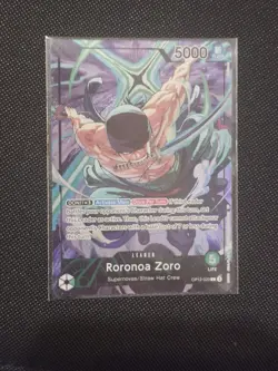 Roronoa Zoro - OP12-020 (Playmat Limited Edition Vol.4) One Piece Promotion Card - Image 1