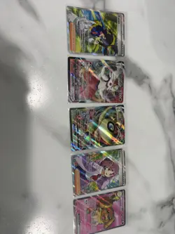 Pokemon Lot Of 5 English Cards. - Image 1