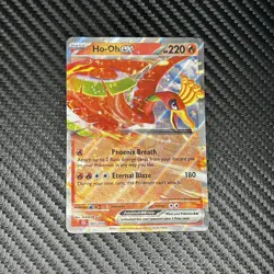 Pokemon Ho-Oh EX 007/034 Holo Rare EX Card NM Full Holo - Image 1