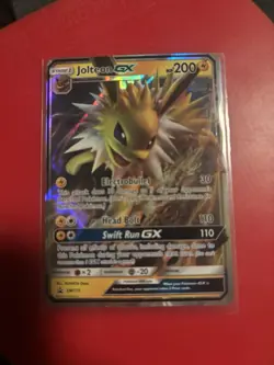 Jolteon GX SM173 Black Star Promo Holo Ultra Rare Pokemon Card MINT Eeveelution - Image 1