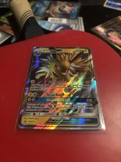 Jolteon GX SM173 Black Star Promo Holo Ultra Rare Pokemon Card MINT Eeveelution - Image 2