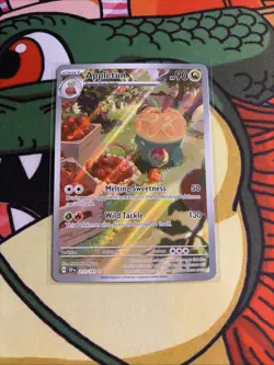 Pokemon TCG Appletun Surging Sparks Illustration Rare Card 211/191 NM Condition - Image 1