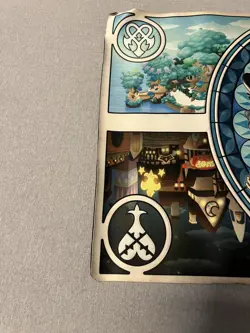 Kingdom Hearts Rubber Trading Card Game MTG Playmat TCG CCG Mat USED - Image 4