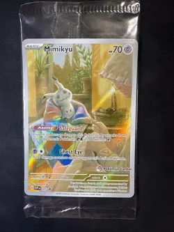 Mimikyu - 075 (Pokemon Center Exclusive) 075 Sv: Scarlet & Violet Promo Cards - Image 1