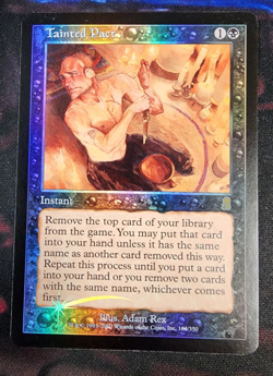 Tainted Pact Odyssey Foil LP+/NM- Mtg Gold Silver Age Magic the Gathering 2001 - Image 1