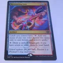 Resonating Lute - Secrets of Strixhaven - MTG - Image 1