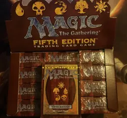 Fifth 5th Edition Starter Deck New Sealed Mtg Fresh From Block - Image 1