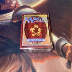 Fifth 5th Edition Starter Deck New Sealed Mtg Fresh From Block - Image 3