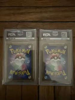 PSA 10 CHARIZARD VSTAR & MEWTWO VSTAR SAR SET Japanese Pokemon Cards - Image 2