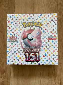 Pokemon TCG 151 Booster Box Japanese Sv2a - Sealed Box 4521329346038 - Image 1