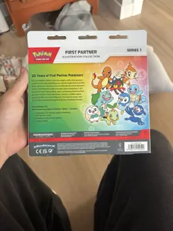 Pokemon First Partner Illustration Collection Series 1 Promo Charmander Chimchar - Image 2