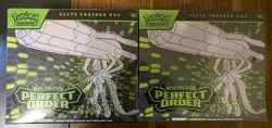 Pokemon TCG Perfect Order ETB - Brand New Lot of 2 - Sealed - Image 1