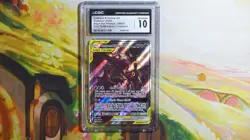 CGC 10 Umbreon & Darkrai GX SM241 Tag Team Black Star Promo Pokemon Card - Image 1
