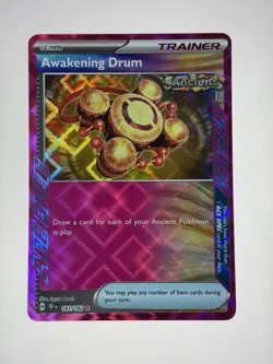 Awakening Drum - Temporal Forces 141/162 - Ace Spec Rare - Pokemon TCG - NM - Image 1