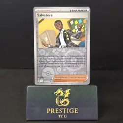 Salvatore - 160/162 - Temporal Forces - Reverse Holo - Pokemon TCG - Image 1