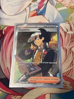 Pokemon Giacomo Ultra Rare SV02: Paldea Evolved 252/193 - Image 1