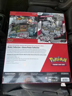 Pokemon Scarlet & Violet Black Bolt White Flare 2-Pack Poster Binder Box Qty-2 - Image 3