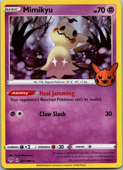 Pokemon TCG Pokemon Mimikyu Promo Holo - Image 1