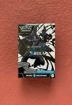 Pokemon TCG Scarlet & Violet: Black Bolt Booster Bundle - New/Factory Sealed - Image 1