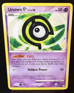 Pokemon Diamond and Pearl #67/130 Unown [C] - Image 1