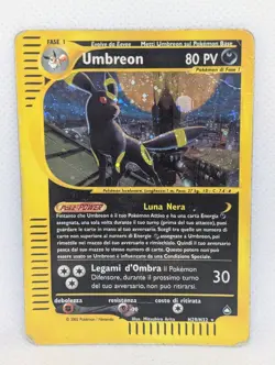 Umbreon H29/H32 Aquapolis Holo Ultra Rare Pokemon TCG Nintendo e-reader ITALIAN - Image 1