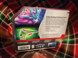 Pokemon Gouging Fire EX, Walking Wake EX AND Raging Bolt Ex Tin Set - Unopened - Image 3