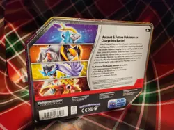 Pokemon Gouging Fire EX, Walking Wake EX AND Raging Bolt Ex Tin Set - Unopened - Image 5