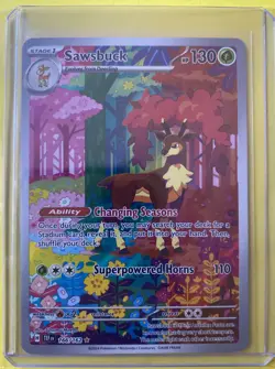 Pokemon TCG Sawsbuck Temporal Forces Stage 1 - Image 1