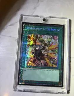 Reinforcement of the Army Alternative Art L26D-ENS08 Starlight Rare 1st Yugioh - Image 1