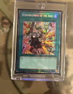 Reinforcement of the Army Alternative Art L26D-ENS08 Starlight Rare 1st Yugioh - Image 3