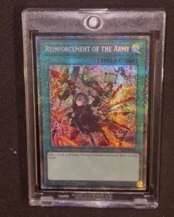 Reinforcement of the Army Alternative Art L26D-ENS08 Starlight Rare 1st Yugioh - Image 5