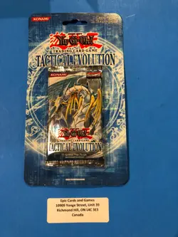 ( TACTICAL EVOLUTION ) 1st Edition Blister Pack - Sealed New - Yu-Gi-Oh Booster - Image 3