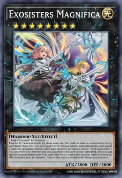 3x RA02-EN038 Exosister Magnifica Super Rare 1st Edition YuGiOh PREORDER - Image 1