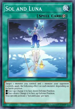 3x RA02-EN068 Sol and Luna Ultra Rare 1st Edition YuGiOh PREORDER - Image 1