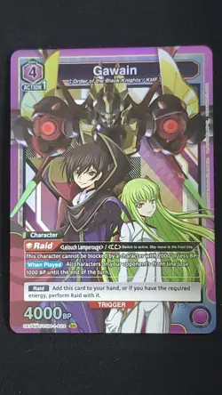 Union Arena Gawain SR - UE04BT: CODE GEASS: Lelouch of the Rebellion (UE04BT) - Image 1