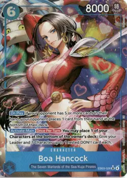 One Piece TCG Boa Hancock (Alternate Art) Foil Heroines Edition #EB03-026 NM - Image 1