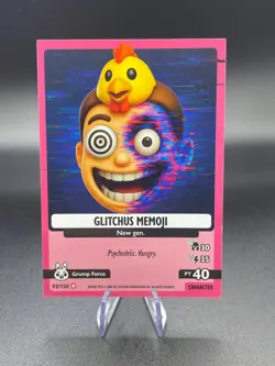 Panini Italian Brainrot Glitchus Memoji Alpha Series Trading Card 2025 #93 - Image 1