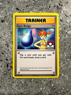 Pokemon TCG Cards Gym Badge XY204 (Misty) Black Star Promo Holo NM - Image 1