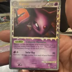 Pokemon Espeon Prime 81/90 Undaunted Ultra Rare Holo Stage 1 Card 100 HP English - Image 2