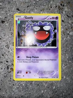 Pokemon TCG Cards Gastly XY132 Black Star Promo Holo NM - Image 3