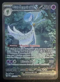 Pokemon TCG Gardevoir EX Special Illustration Rare Card 233/091 Paldean Fates - Image 1